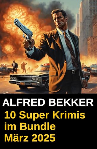 Buchcover: 10 Super Krimis im Bundle März 2025