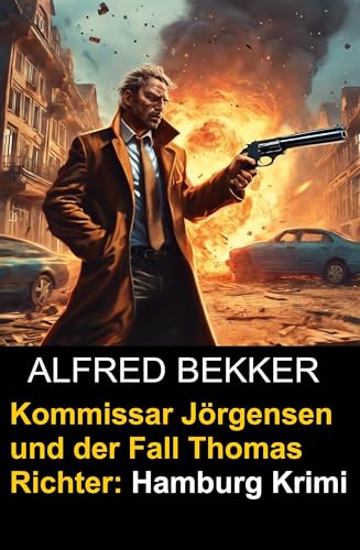Buchcover: Kommissar Jörgensen und der Fall Thomas Richter: Hamburg Krimi