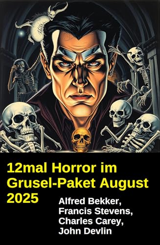 Buchcover: 12mal Horror im Grusel-Paket August 2025