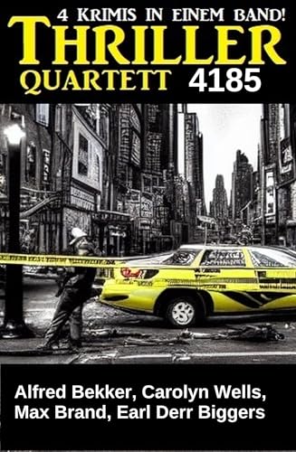 Buchcover: Thriller Quartett 4185
