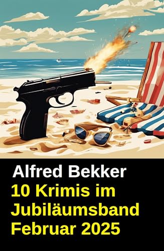 Buchcover: 10 Krimis im Jubiläumsband Februar 2025