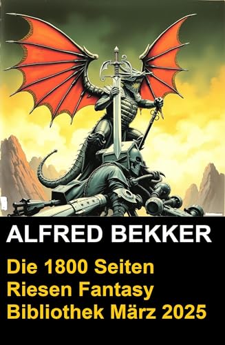 Buchcover: Die 1800 Seiten Riesen Fantasy Bibliothek März 2025