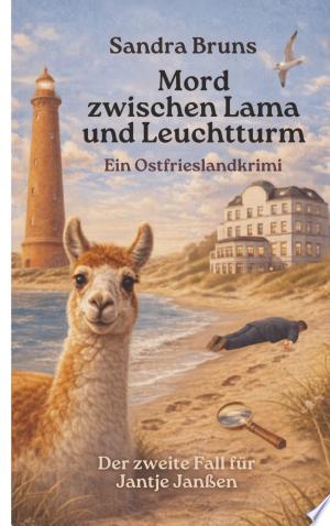 Buchcover: Mord zwischen Lama und Leuchtturm – Ein Ostfrieslandkrimi