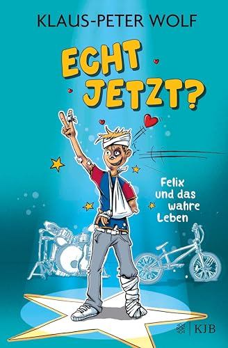 Buchcover: Echt jetzt? Felix und das wahre Leben: Lustige Alltagsgeschichten ab 10 Jahren ? Für alle Fans von Klaus-Peter Wolf